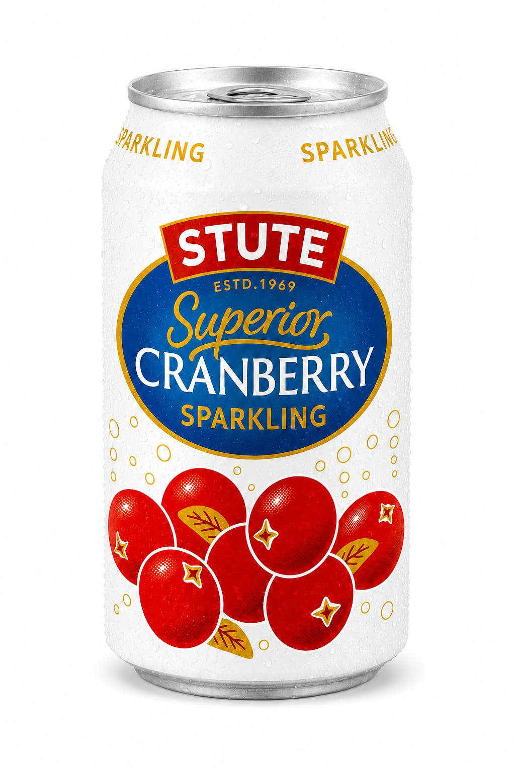 Stute Sparkling 330ml pack shot