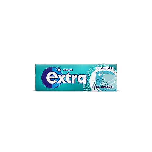 Extra Cool Breeze Sugar Free 10pc 14g pack shot