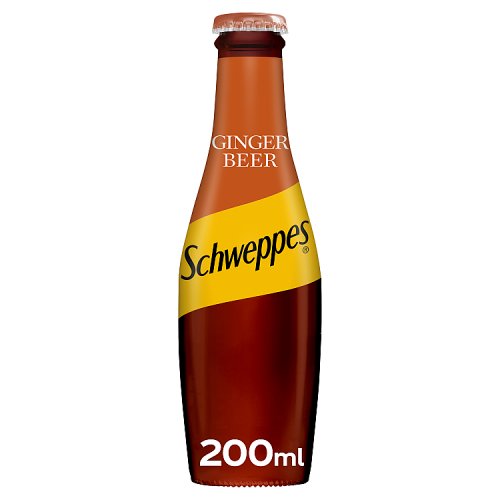 Schweppes Ginger Beer Glass 200ml pack shot