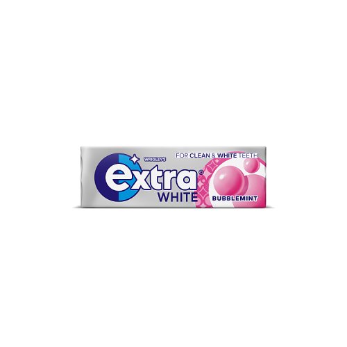Extra White Bubblemint Sugar Free 10pc14g pack shot