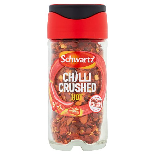 Schwartz Crushed Chillies Jar 29g pack shot