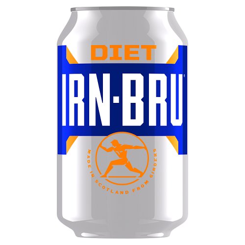 Irn Bru Diet 330ml pack shot
