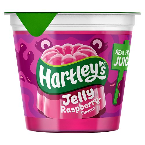 Hartleys Jelly Pot Raspberry 125g pack shot