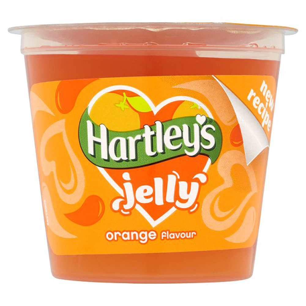Hartleys Jelly Orange 125g pack shot