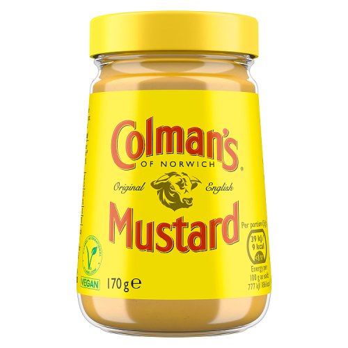 Colmans English Mustard 170g pack shot
