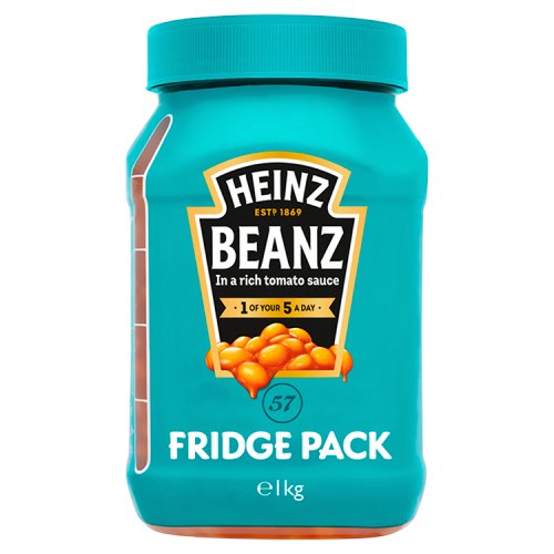Heinz Baked Beans Fridge Pack 1kg pack shot