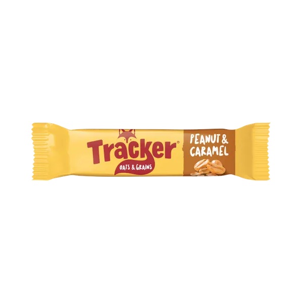 Tracker Peanut Caramel Single 37g pack shot
