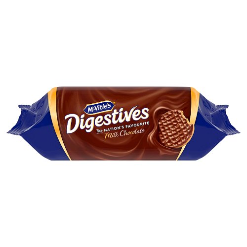 McVities Milk Chocolate Digestive Biscuits 200g pack shot