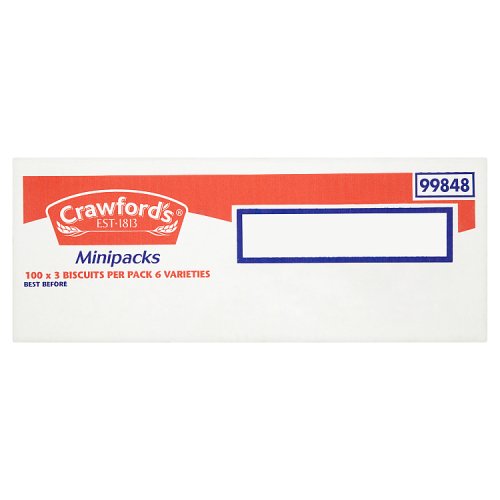 Crawfords Biscuits Mini 3pk Assorted Biscuits 100s pack shot