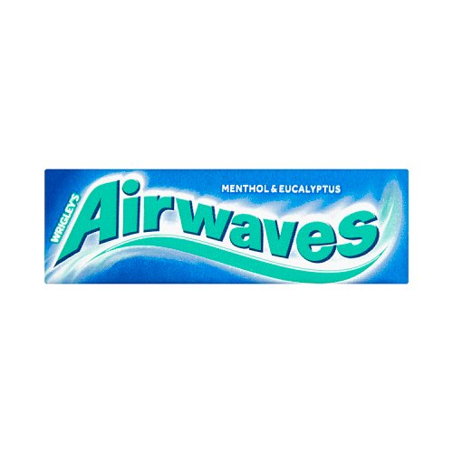 Airwaves Menthol & Eucalyptus Sugar Free 10pc 14g pack shot