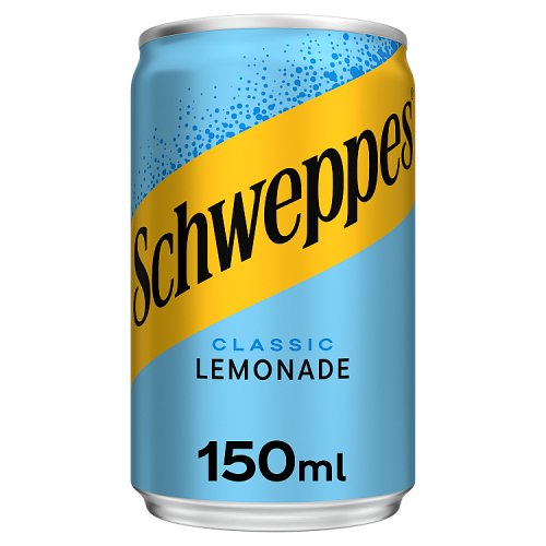 Schweppes Lemonade 150ml pack shot