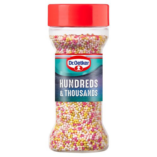 Dr Oetker Hundreds & Thousands 65g pack shot
