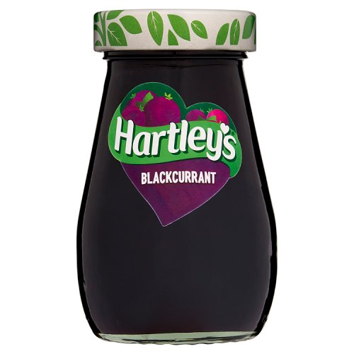 Hartleys Best Blackcurrant Jam 340g pack shot
