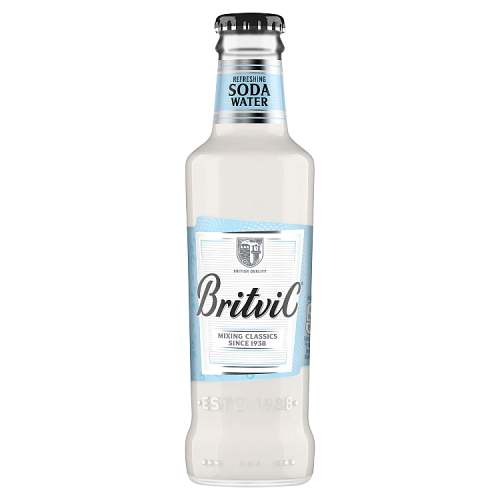 Britvic Soda Water 200ml pack shot