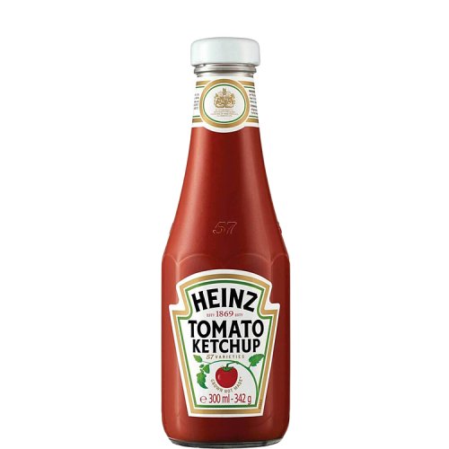 Heinz Tomato Ketchup Glass 342g pack shot