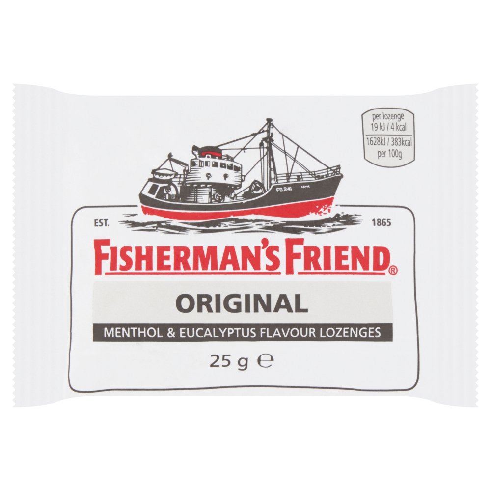 Fishermans Friend Original Lozenges 25g pack shot
