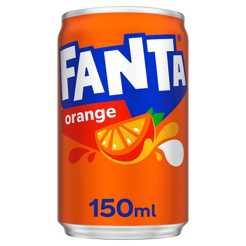 Fanta Orange Mini Can 150ml pack shot