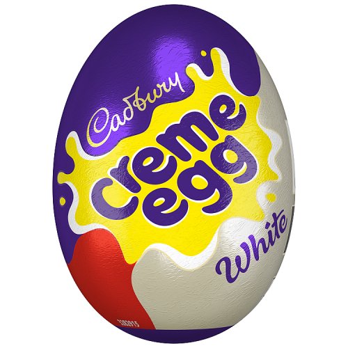 Cadbury White Creme Egg 40g pack shot