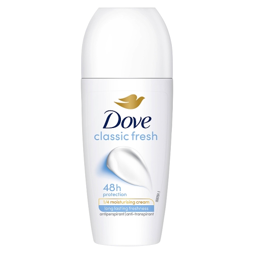 Dove Roll on Classic Base 50ml pack shot