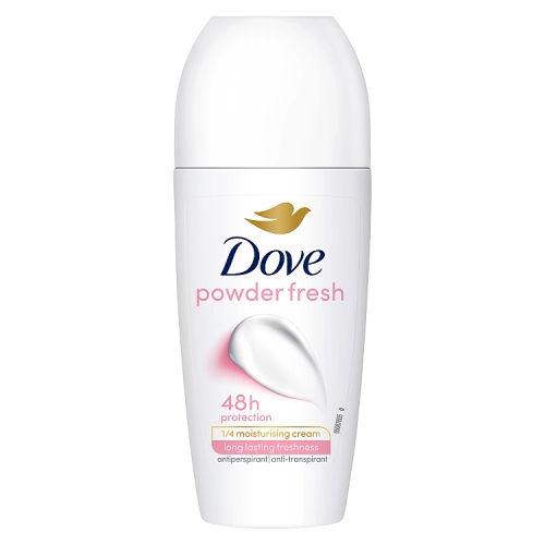 Dove Roll on Powder Base 50ml pack shot