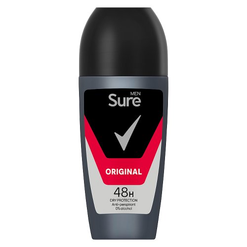 Sure Men Roll on Original Essentials 50ml pack shot