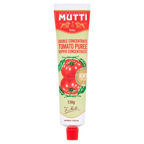 Mutti Double Concentrate Tomato Puree 130g pack shot