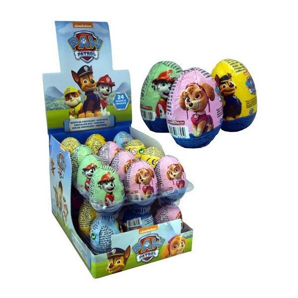 Paw Patrol Milk Chocolate Surprise Eggs 20g pack shot