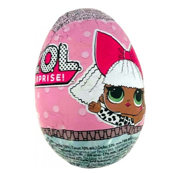 LOL Surprise Milk Chocolate Surprise Egg 20g pack shot
