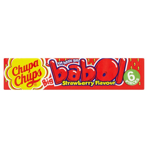 Chupa Chups Babol Strawberry Gum 27.6g pack shot