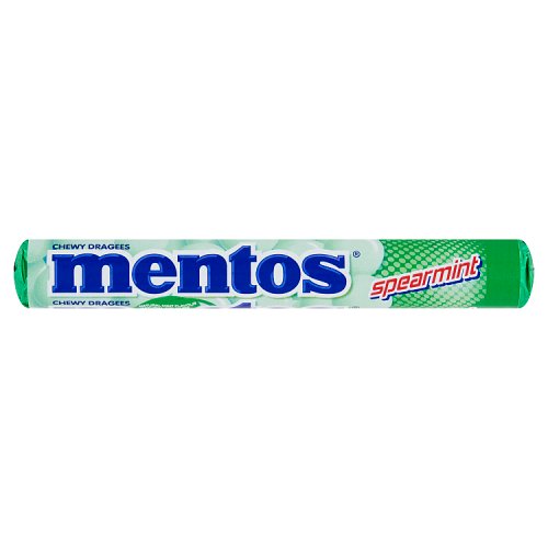 Mentos Rolls Spearmint 38g pack shot
