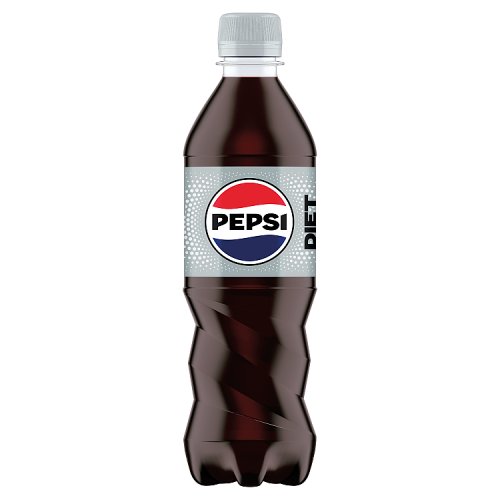 Pepsi Diet Bottle 500ml pack shot