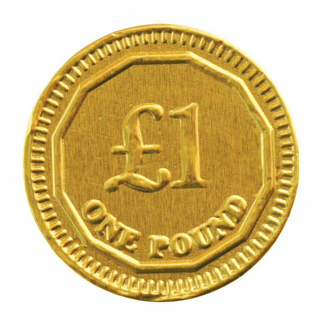 Cellos Gold Chocolate No1 Medallions 23g pack shot