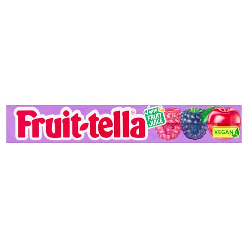 Fruittella Berries & Cherry Roll 41g pack shot