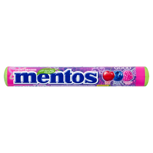 Mentos Feeling Berry Good Roll 40g pack shot