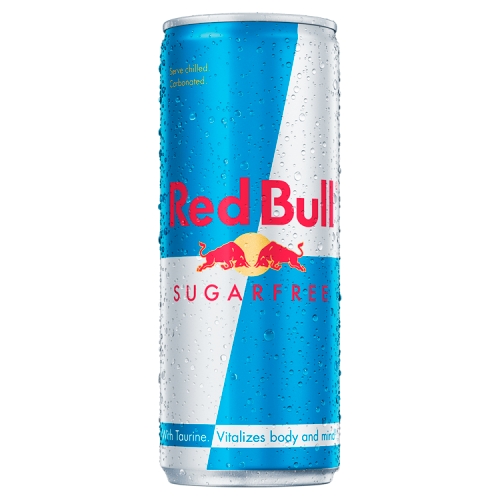 Red Bull Energy S/F 250ml pack shot