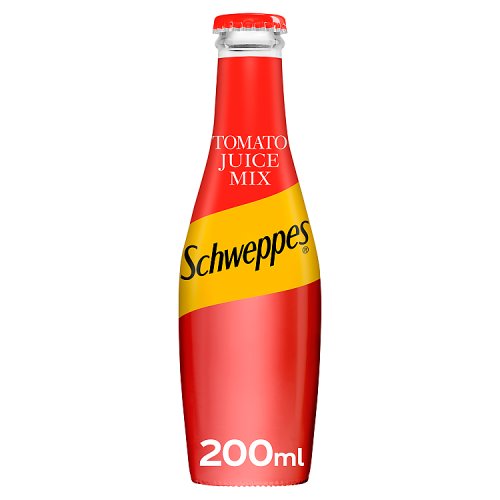 Schweppes Tomato Juice Glass 200ml pack shot