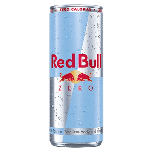 Red Bull Zero 250ml pack shot
