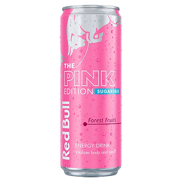 Red Bull Energy S/F Pink Edition 355ml pack shot