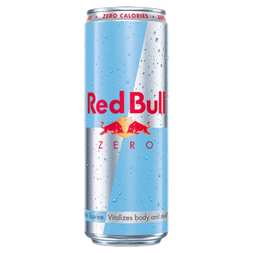 Red Bull Zero 473ml pack shot