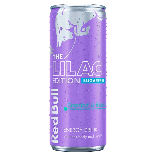 Red Bull Energy S/F Lilac Editon 250ml pack shot
