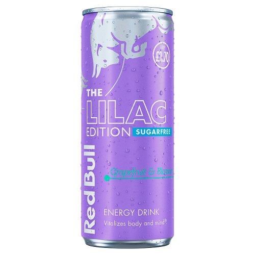 Red Bull S/F The Liliac Grapefruit & Blossom PM £1.70 250ml Ltd pack shot