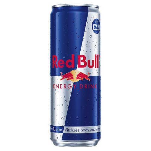 Red Bull PM £2.10 355ml pack shot