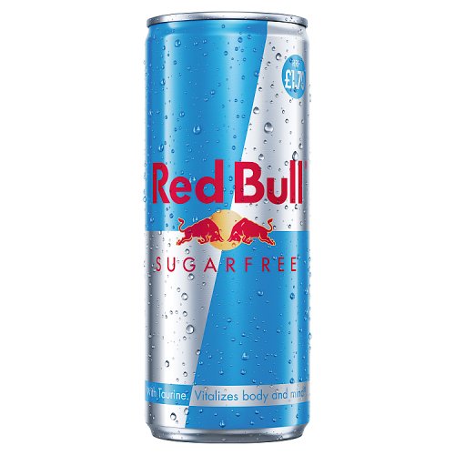 Red Bull Energy S/F PM £1.70 250ml pack shot
