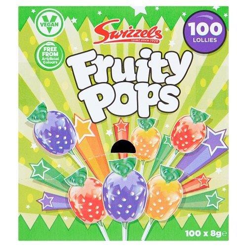 Swizzels Fruity Pops Dispenser Box 100s 1.4kg pack shot