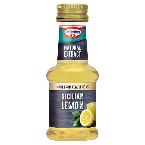 Dr Oetker Sicilian Lemon Extract 35ml pack shot
