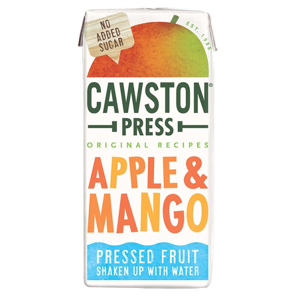 Cawston Apple & Mango Carton 200ml pack shot