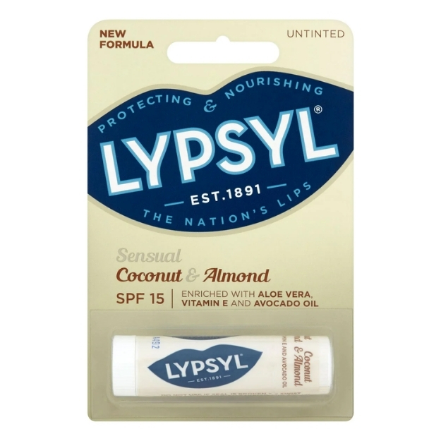 Lypsyl Coconut & Almond 1s pack shot
