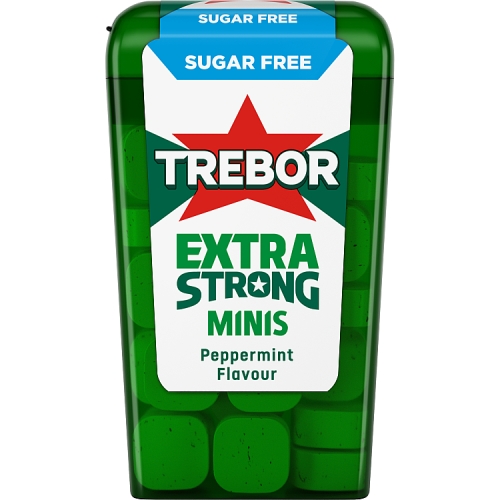 Trebor Mighties Sugar Free Mints 12.6g pack shot