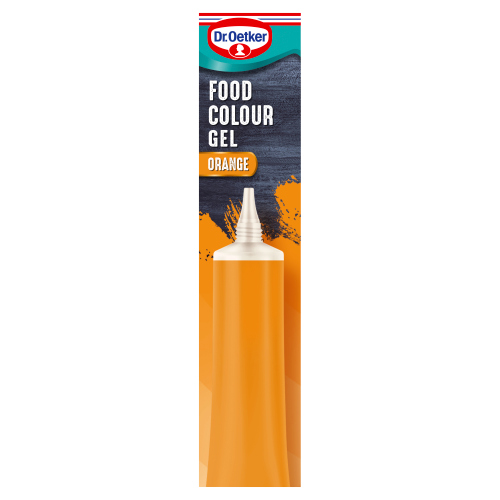 Dr Oetker Colour Gel Orange 15g pack shot
