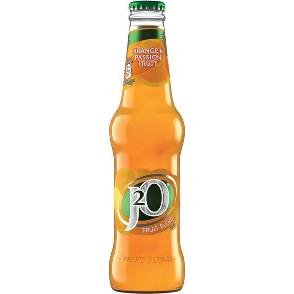 J2O Orange & Passion Fruit 4pk (4 x 275ml) pack shot
